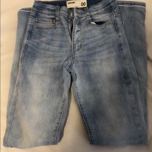 garage high rise jeans